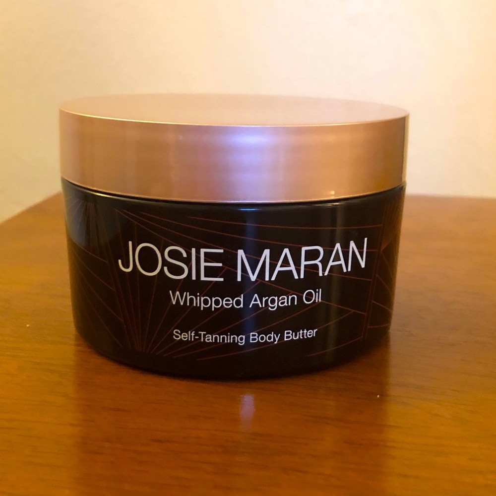 NWT Josie Maran Whipped Self-Tanning Body Butter w/ Argan Oil Vanilla Caramel